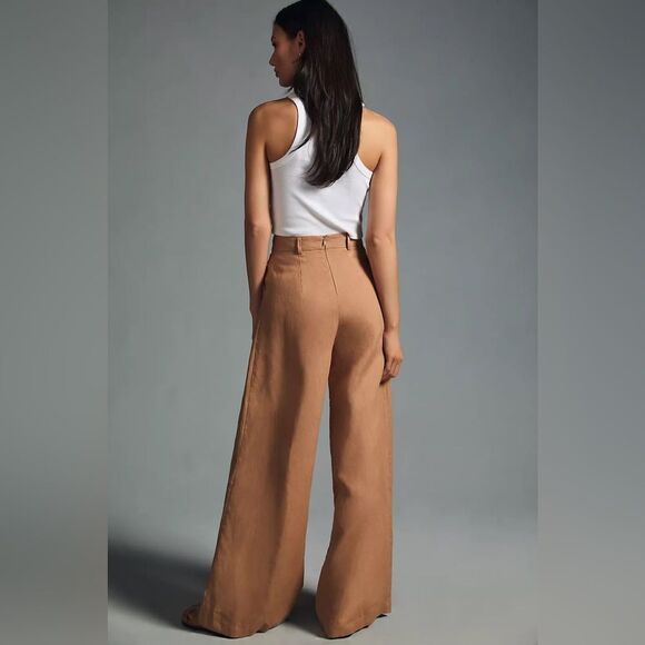 RUMER Pepper Linen Pants NWT - Picture 4 of 11